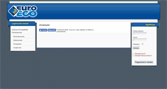 Desktop Screenshot of euroeco.hu